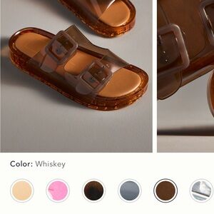 Dolce Vita Whiskey Vinyl Jelly Slide Sandals